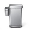simplehuman Kompostownik Stalowy 4 l / Srebrny Matowy